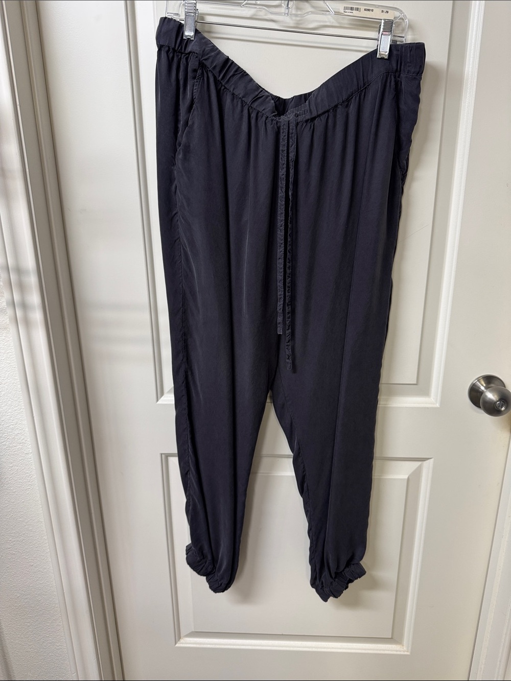Johnny Was  Elastic Drawstring Jogger Pants